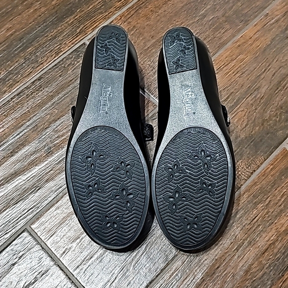 Alegria Flair Pewter Florette Career Fashion Shoe Women's 9 - Picture 4 of 8